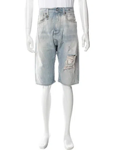 Pre-owned R13 Denim Shorts In Blue