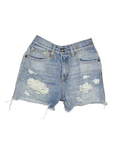 Pre-owned R13 Denim Shorts In Blue