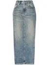 R13 Skirt In Blue