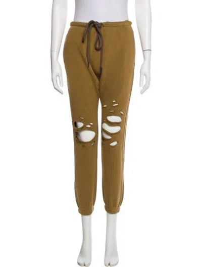 Pre-owned R13 Distressed Accents Sweatpants In Brown