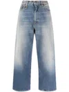 R13 Distressed-finish Denim Jeans In Blue