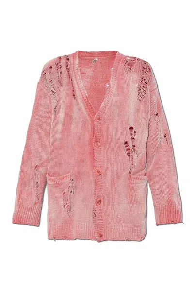R13 Boyfriend Women's Cardigan In Pink