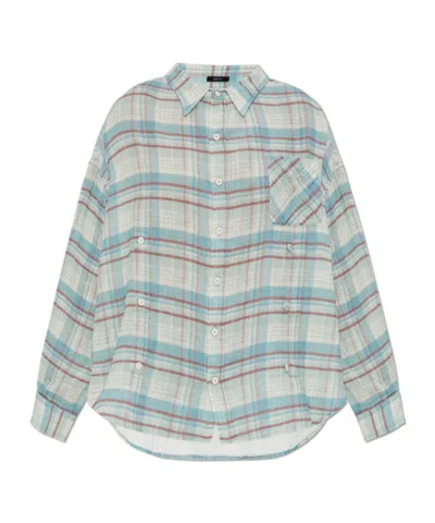 R13 DOUBLE-FRONT SHIRT