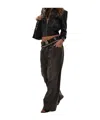 R13 Double Loop Jeans In Black