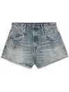 R13 Double-loop Venti Shorts In Blue