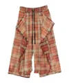 R13 Drawstring Casual Pants In Brown