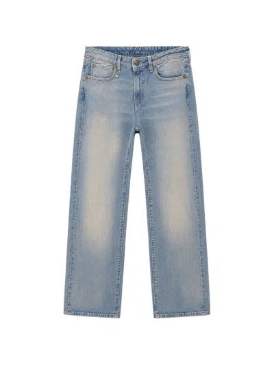 R13 Effie Faded-effect Jeans In Multi