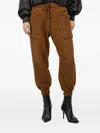 R13 Elasticated Cotton Track Pants In Multi
