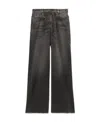 R13 Ellery Wide-leg Jeans In Black