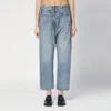 R13 Faded Blue Crossover Jeans In Blue