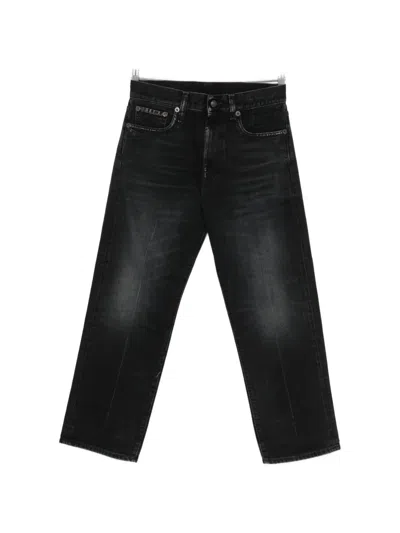 R13 Five-pocket Boyfriend Jeans In Black