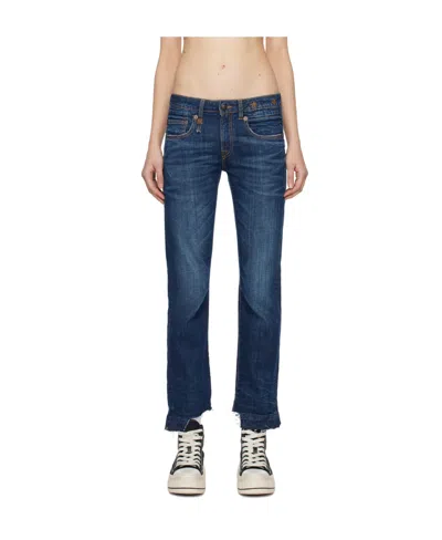 R13 Five-pocket Jeans In Blue