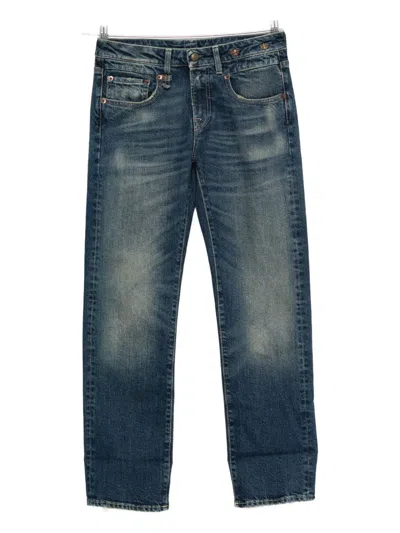 R13 Five-pockets Stretch Jeans In Blue