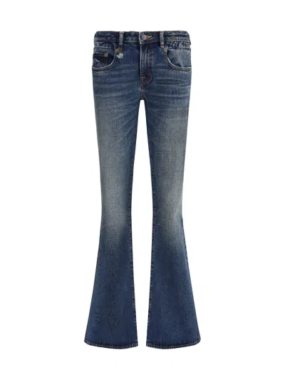 R13 Flare Jeans In Blue