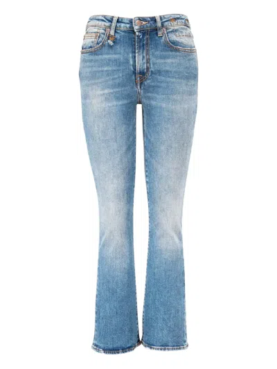 R13 Flared Jeans In Blue