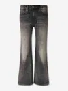 R13 Joan Kick Mid-rise Flared Jeans In Gray