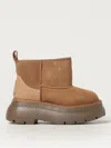 R13 Chunky Shearling Boots Light Brown In Braun