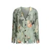 R13 Floral Pattern Cardigan