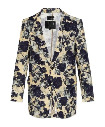 R13 Floral Print Blazer