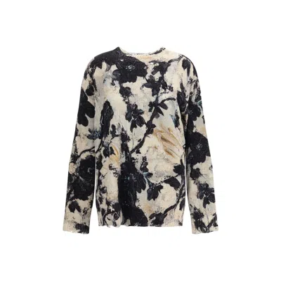 R13 Floral Print Sweater