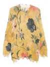 R13 Floral-print Sweater In Multi