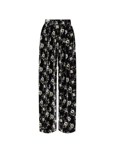 R13 Floral Trousers In Multi