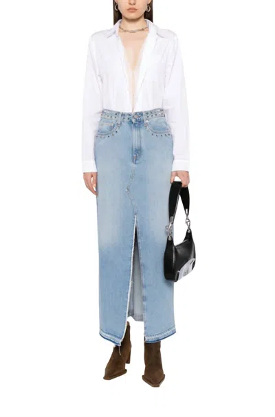 R13 Foldout Shirt In White