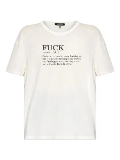 R13 R13 FUCK RELAXED T CLOTHING