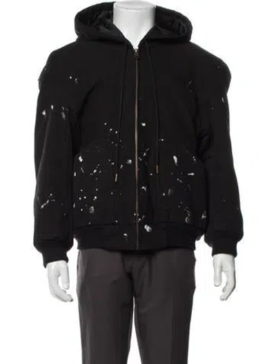 Pre-owned R13 Graphic Print Jacket In Black
