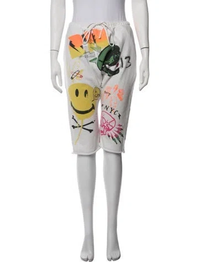 Pre-owned R13 Graphic Print Nightgown In White