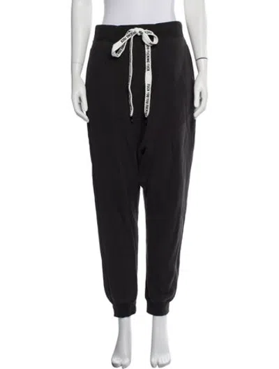 Pre-owned R13 Graphic Print Sweatpants In Black