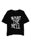 R13 T-shirt With Print In Black