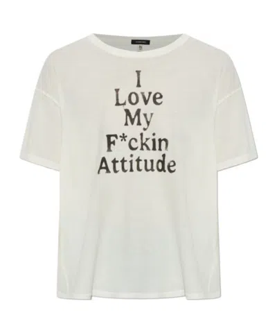 R13 Graphic T-shirt In White