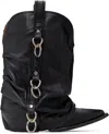 R13 Harness Low Rider Boot In Black