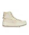 R13 Platform High Top Sneaker In Nude