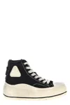 R13 Kurt Glittered Platform Sneakers In Multi