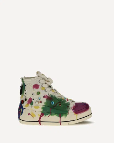 R13 High Top Sneakers In Multi