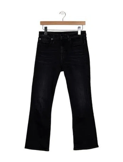 Pre-owned R13 High-rise Flared Jeans In Blue