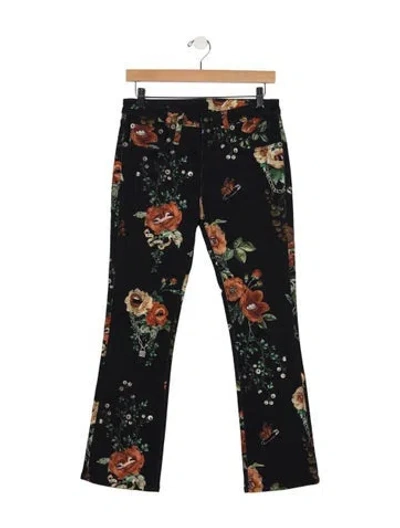Pre-owned R13 High-rise Flared Jeans In Blue
