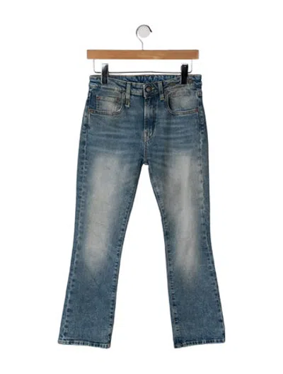 Pre-owned R13 High-rise Flared Jeans In Blue