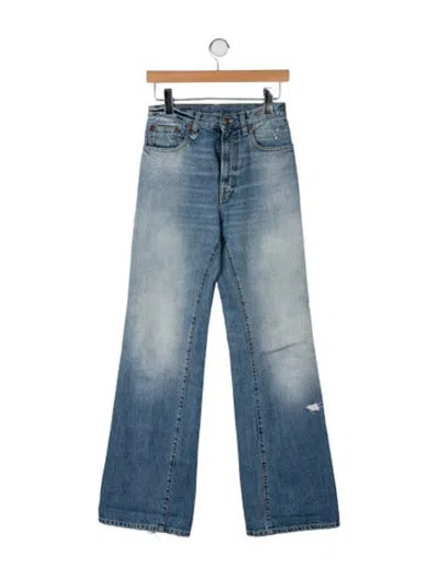 Pre-owned R13 High-rise Flared Jeans In Blue