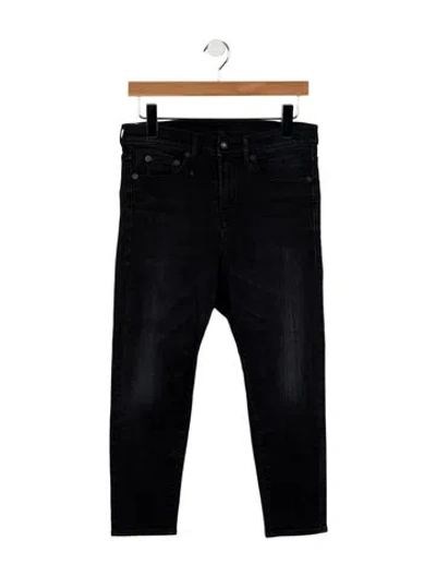 Pre-owned R13 High-rise Skinny Leg Jeans In Black