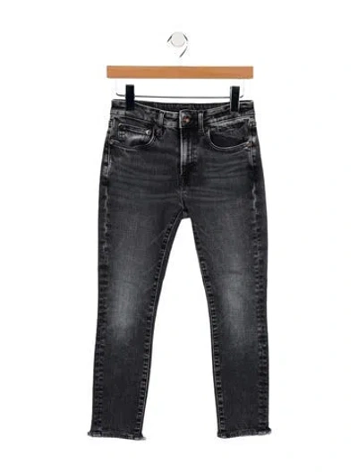 Pre-owned R13 High-rise Skinny Leg Jeans In Blue