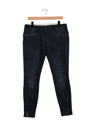 Pre-owned R13 High-rise Skinny Leg Jeans In Blue