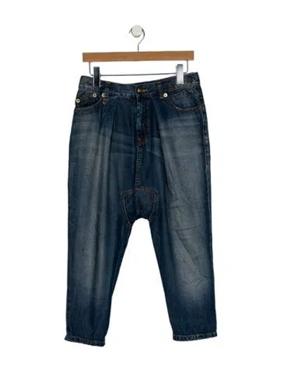 Pre-owned R13 High-rise Skinny Leg Jeans In Blue