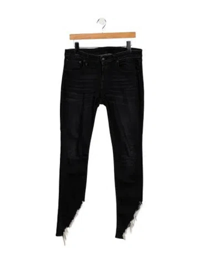 Pre-owned R13 High-rise Skinny Leg Jeans In Blue