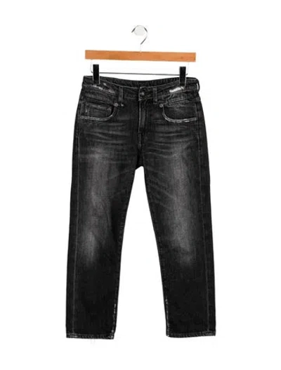 Pre-owned R13 High-rise Skinny Leg Jeans In Multi