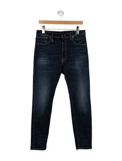 Pre-owned R13 High-rise Skinny Leg Jeans In Multi