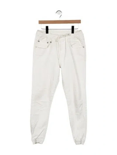 Pre-owned R13 High-rise Skinny Leg Jeans In Neutral