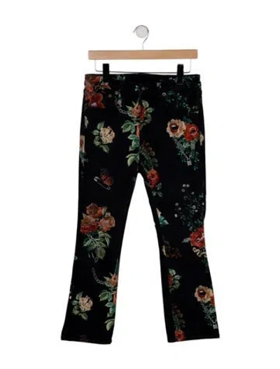 Pre-owned R13 High-rise Straight Leg Jeans In Blue